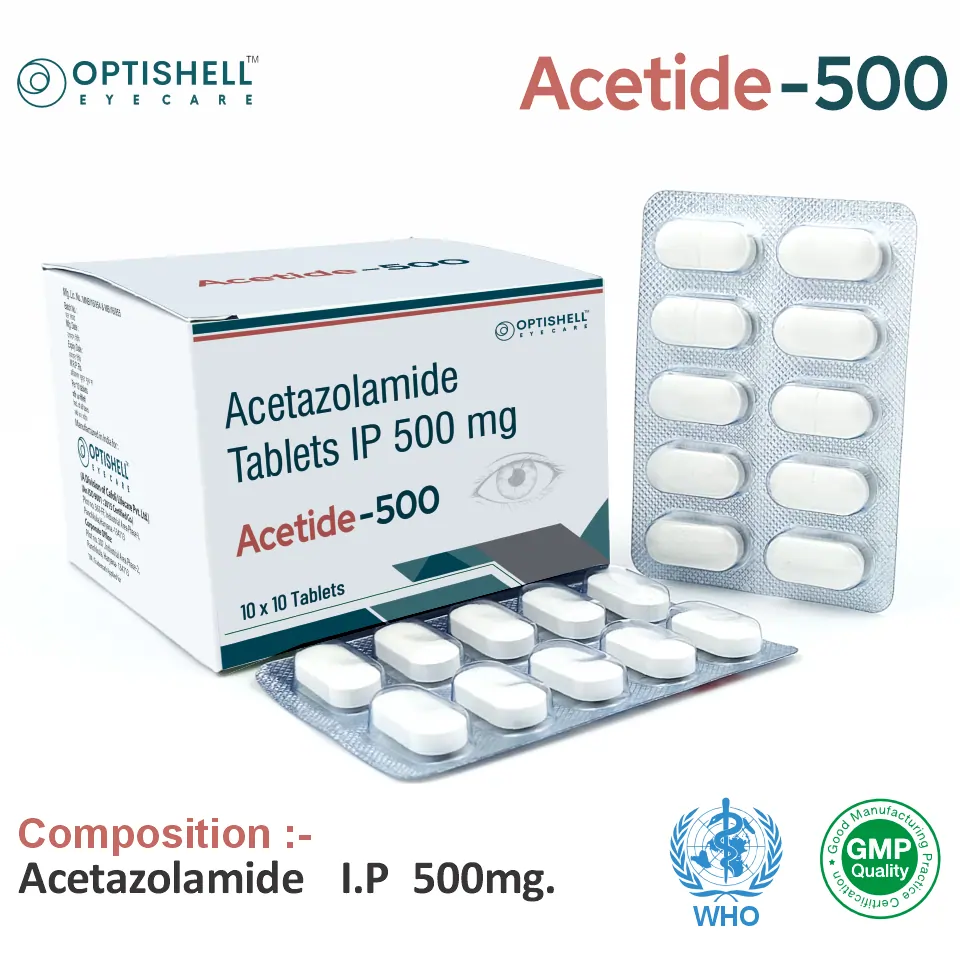 Acetazolamide 500mg Tablet PCD Pharma
